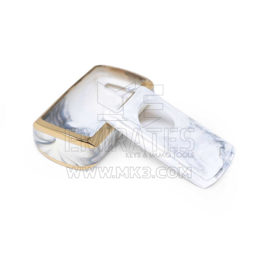 New Aftermarket Nano High Quality Marble Cover For Yamaha Remote Key 1 Buttons White Color YMH-A12J | Emirates Keys