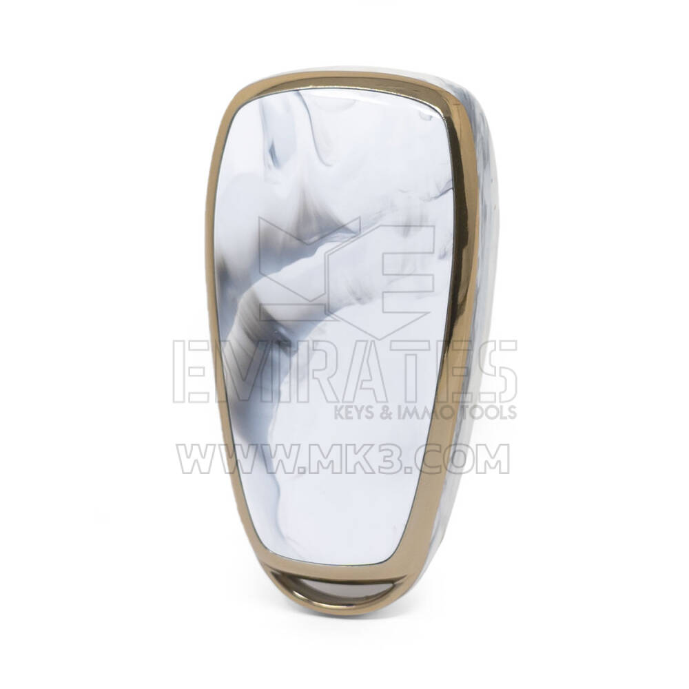 Cubierta Nano Marble para llave remota Changan 5B blanca CA-C12J5 | MK3