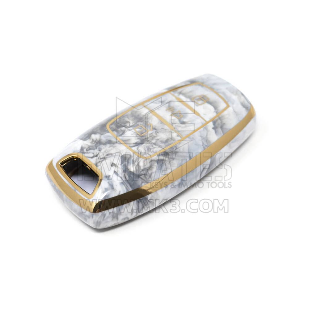 Nueva cubierta de mármol Nano de alta calidad para mando a distancia Great Wall, 3 botones, Color blanco, GW-B12J3 | Cayos de los Emiratos