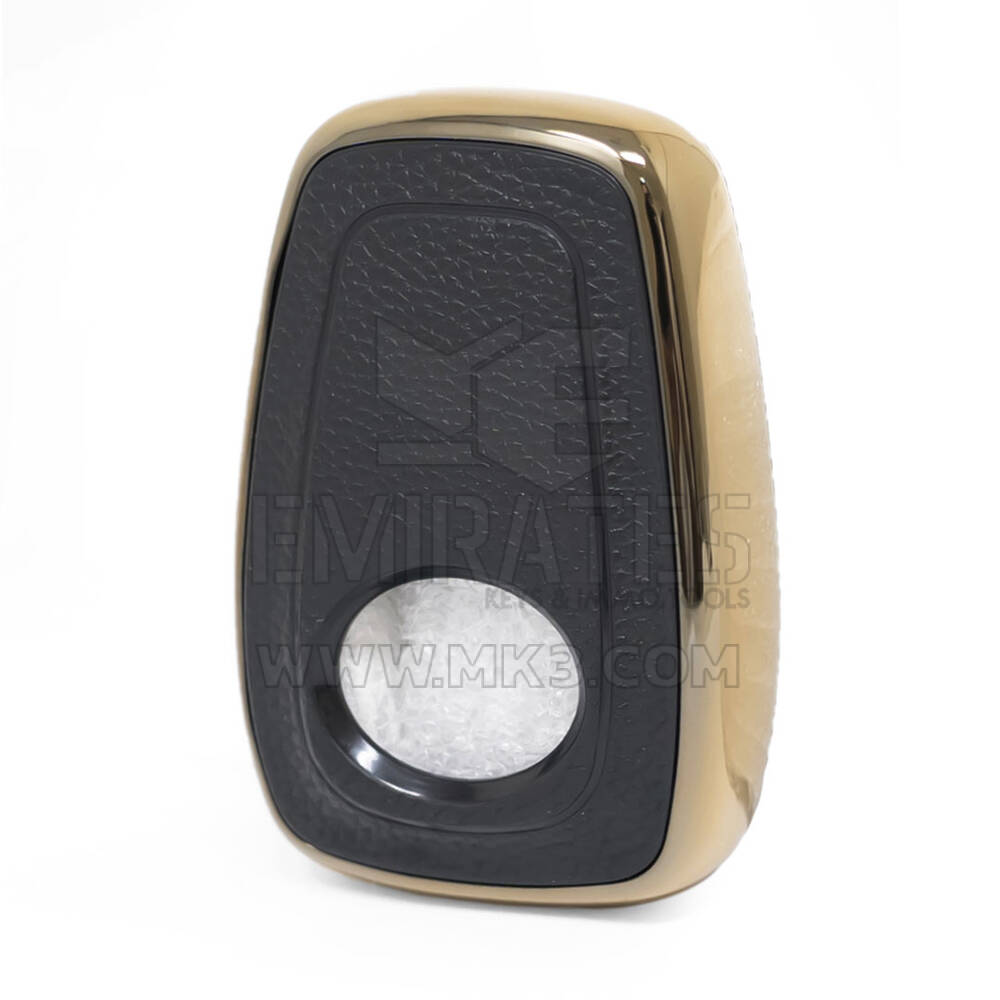 Housse en cuir Nano pour clé télécommande TATA 4B noire TATA-A13J | MK3