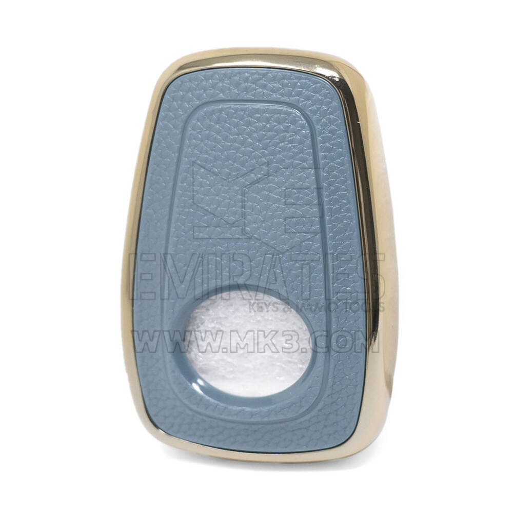 Funda de cuero nano para llave remota TATA 4B Gris TATA-A13J | MK3
