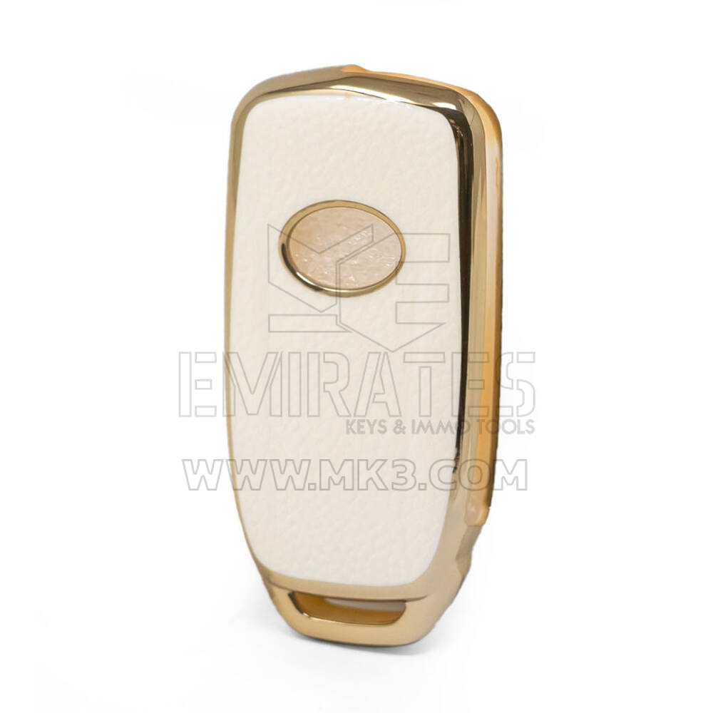 Funda de cuero nano para llave remota TATA 3B blanca TATA-B13J | MK3