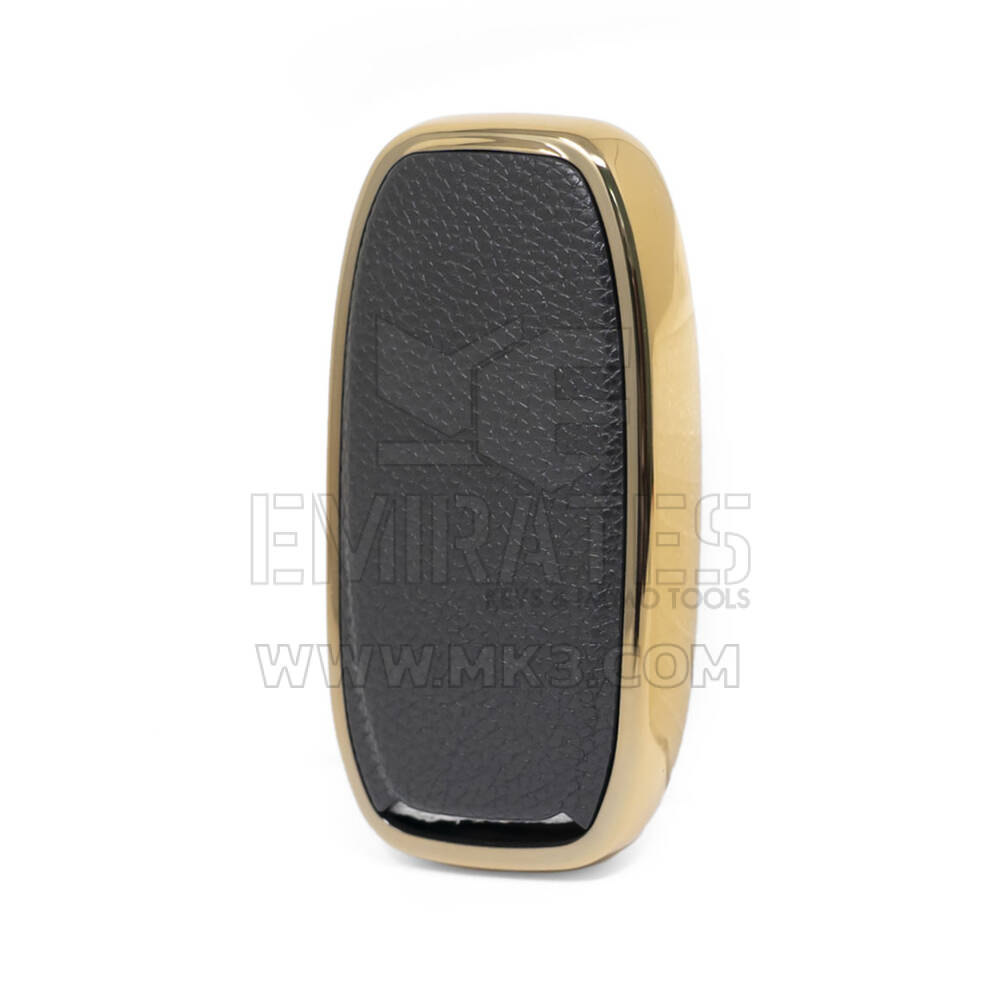 Nano Leather Cover For Audi Remote Key 3B Black Audi-A13J | MK3