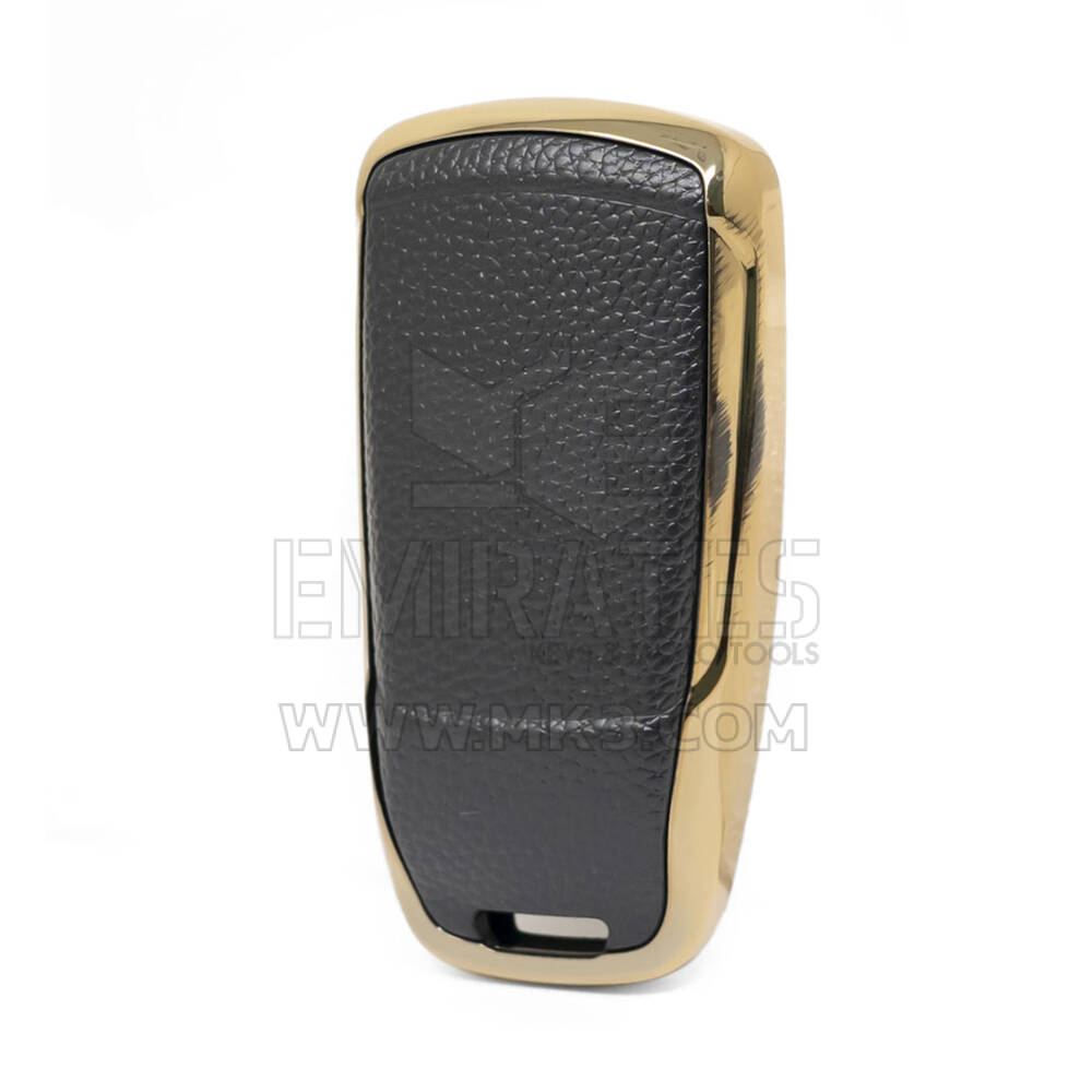 Nano Leather Cover For Audi Remote Key 3B Black Audi-B13J | MK3