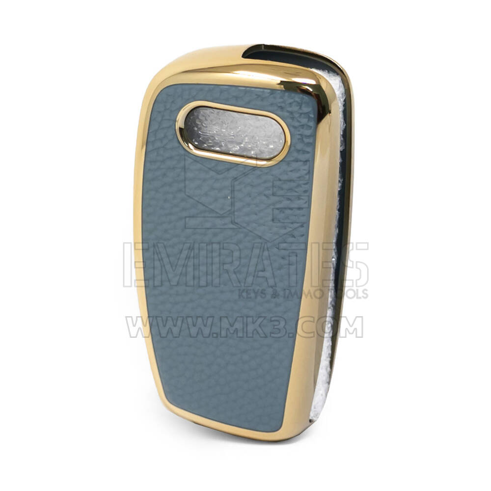 Housse en cuir Nano Gold Audi Flip Key 3B Gris Audi-C13J | MK3