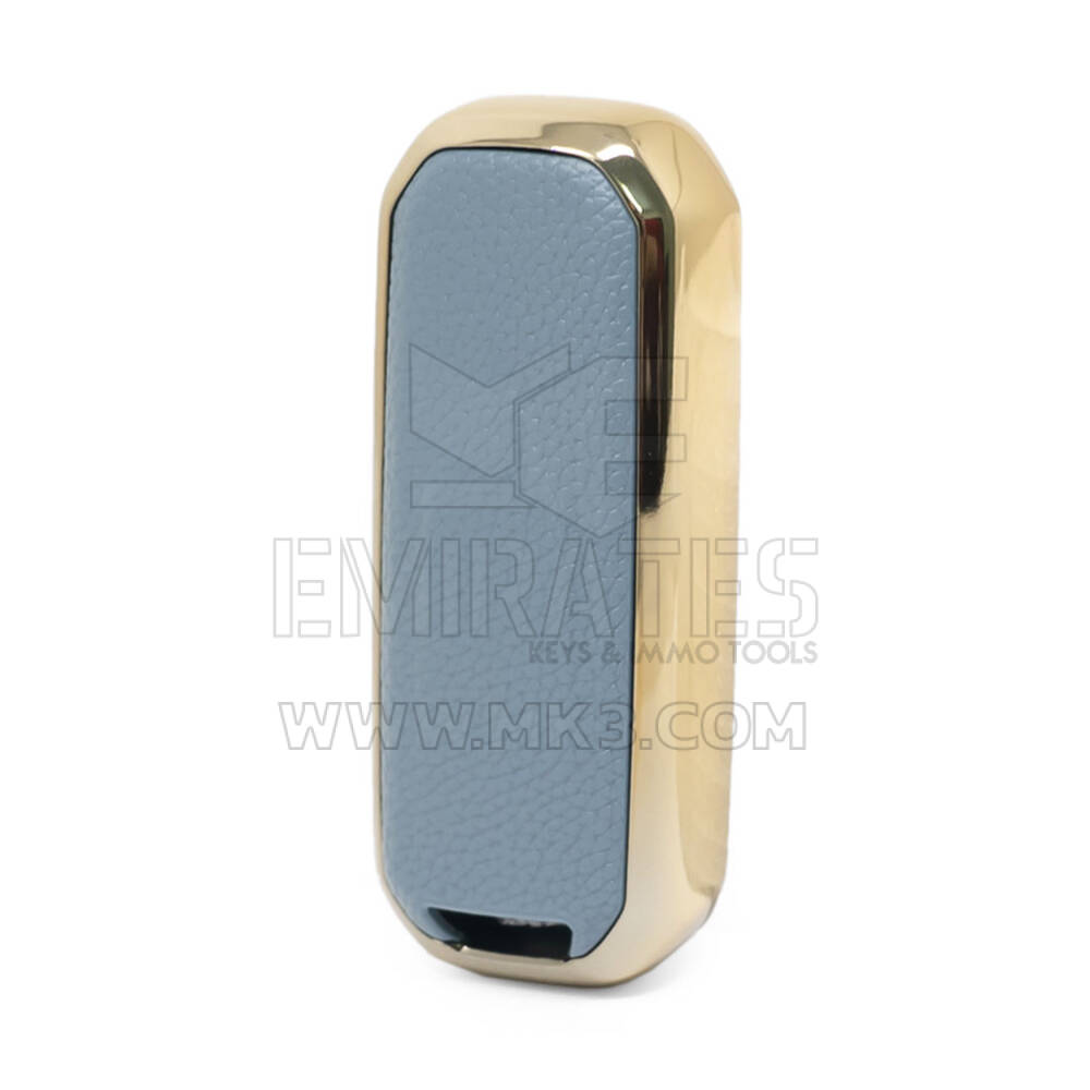 Funda de cuero Nano Gold Baojun Remote Key 3B Gris BJ-A13J | MK3