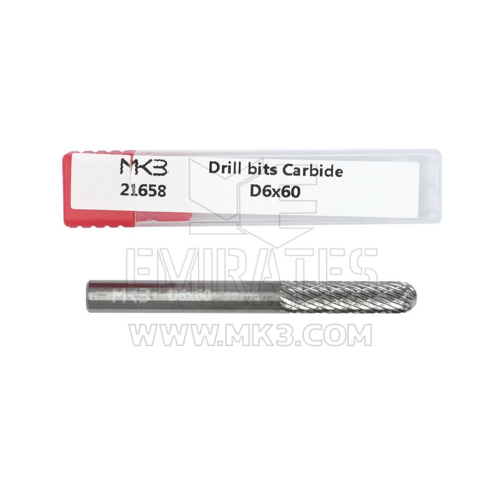 Brocas Fresas De Carburo Cortador D6x25x60