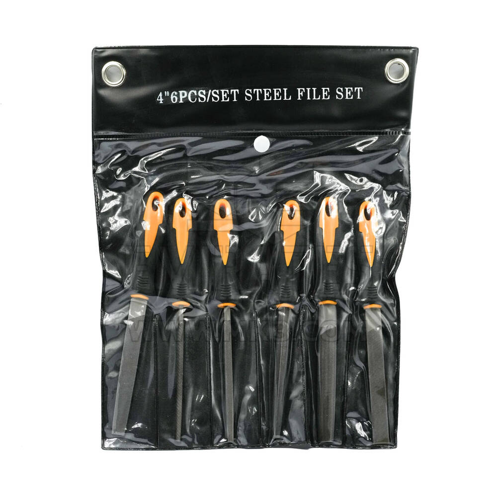 Steel File Set Of 6 PCS 4 inch  ( 10.16cm ) | MK3