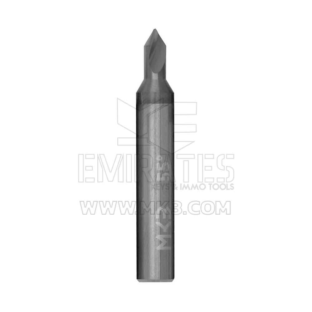 High Quality Best Price 2 End Mill & 1 Tracer Point Carbide Set Of 3 PCs ( φ0.8 - 50° - φ0.8  ) For Milling The Slot | Emirates Keys