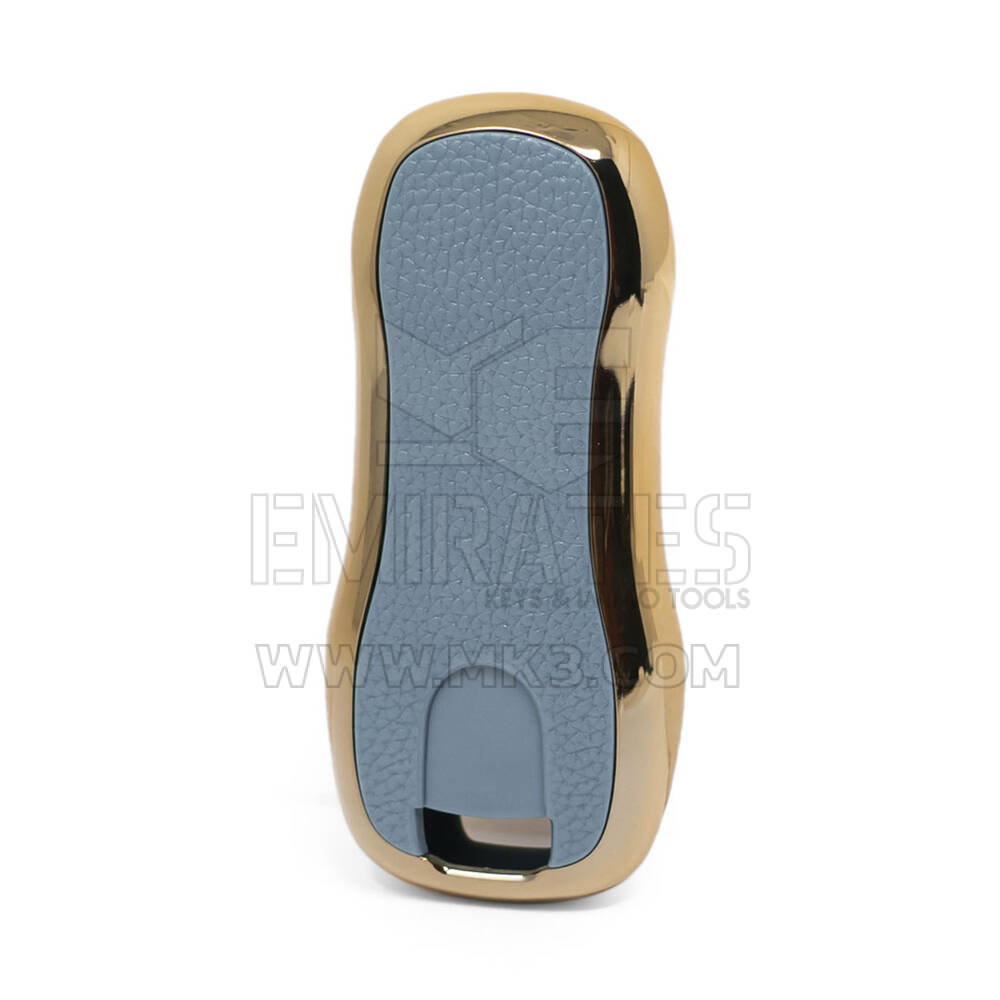 Funda de Cuero Nano Gold para Llave Porsche 3B Gris PSC-B13J | MK3