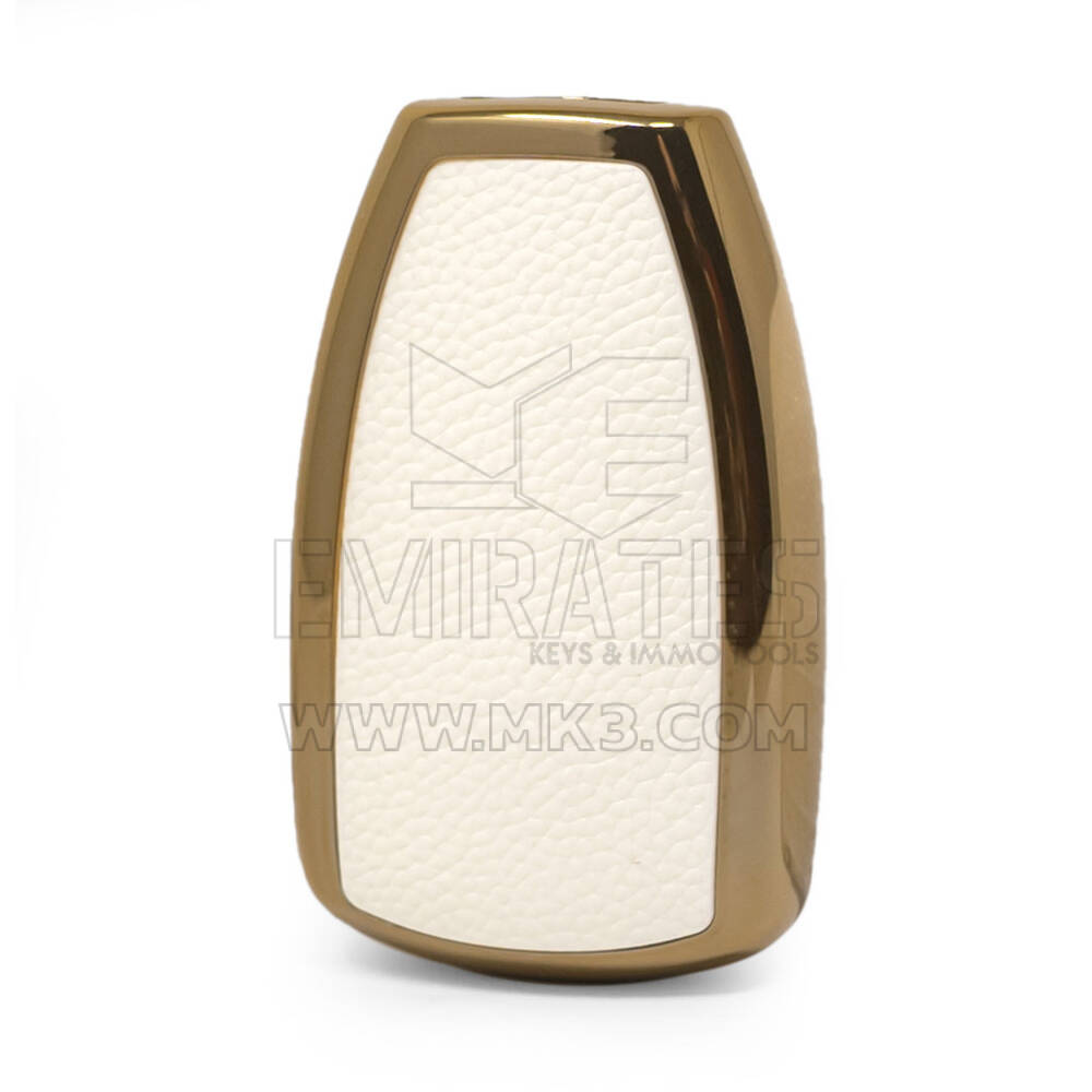 Funda de cuero Nano Gold Llave remota BAIC 4B Blanco BQ-A13J | MK3