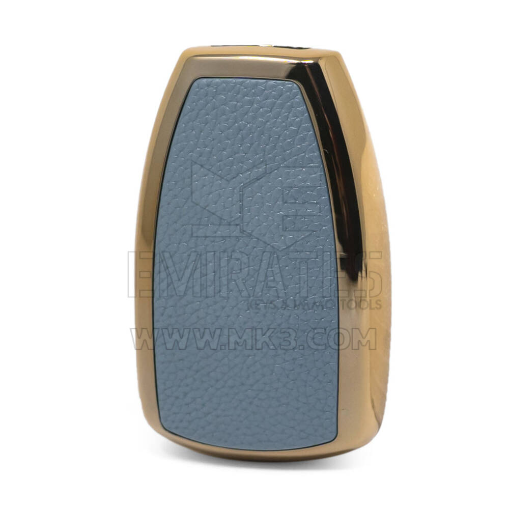 Funda de cuero Nano Gold Llave remota BAIC 4B Gris BQ-A13J | MK3