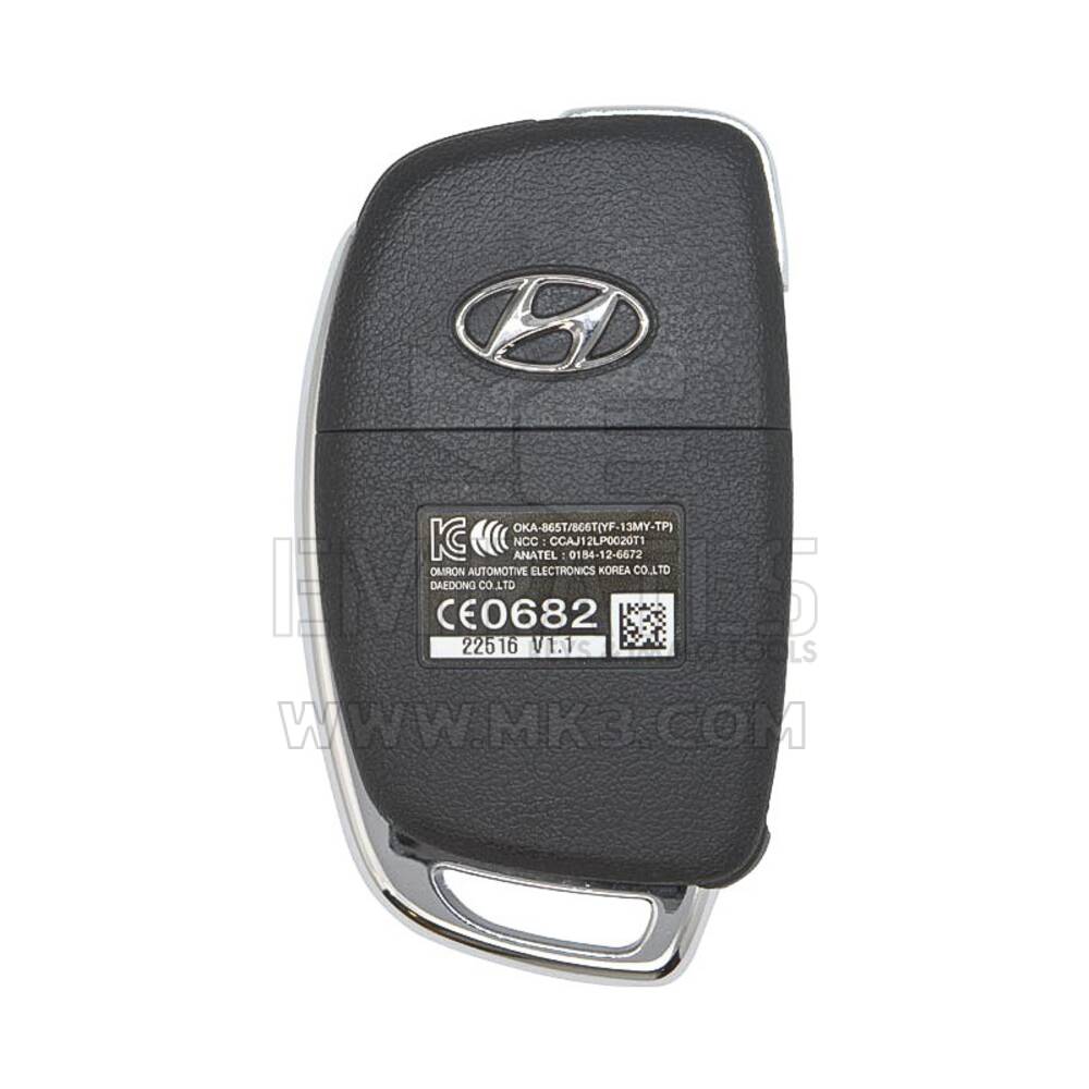 Hyundai Sonata 2014 Flip Remote Key 433MHz 95430-3S461 | MK3