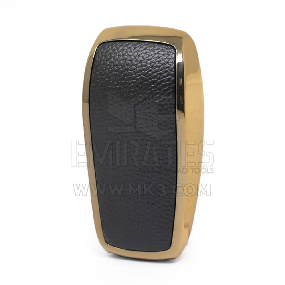 غطاء جلد نانو ذهبي MB ريموت MB 3B أسود Benz-B13J | MK3