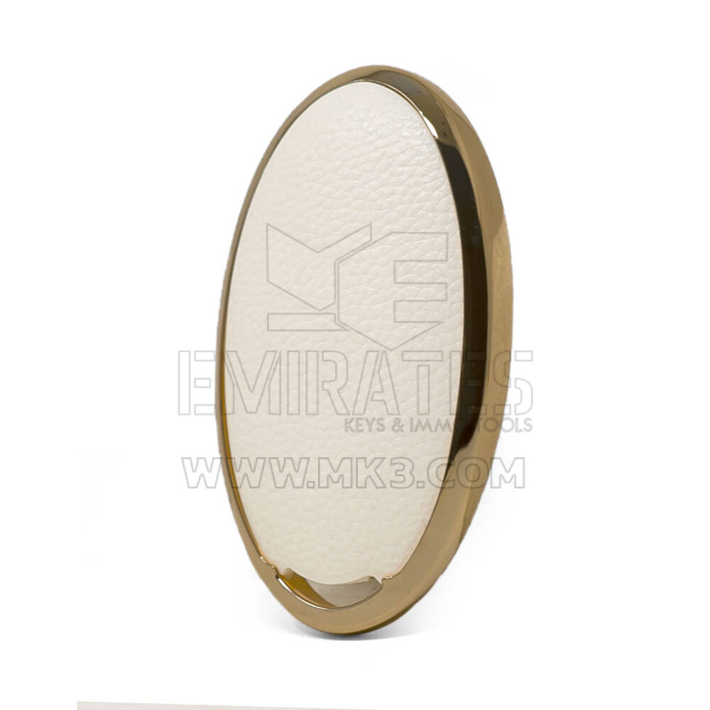 Capa de couro Nano Gold BYD Remote Key 4B Branco BYD-B13J | MK3