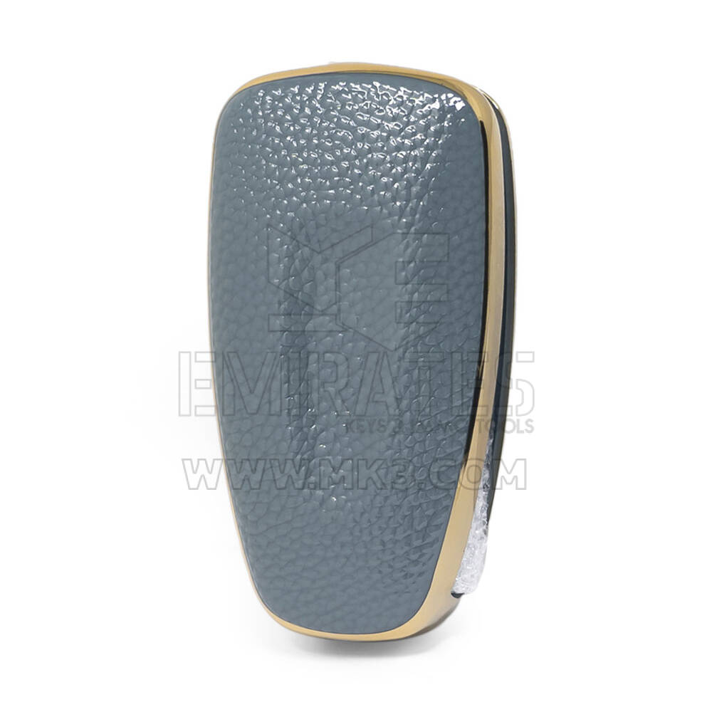 Funda de Cuero Nano Dorada Ford Flip Key 3B Gris Ford-E13J | MK3