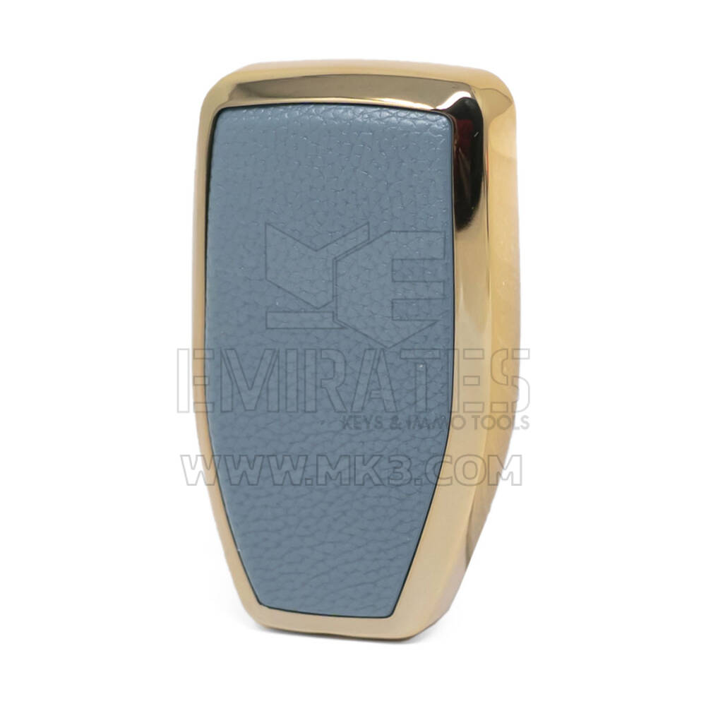 Funda de cuero Nano Gold para Hongqi Key 4B gris HQ-A13J4B | MK3
