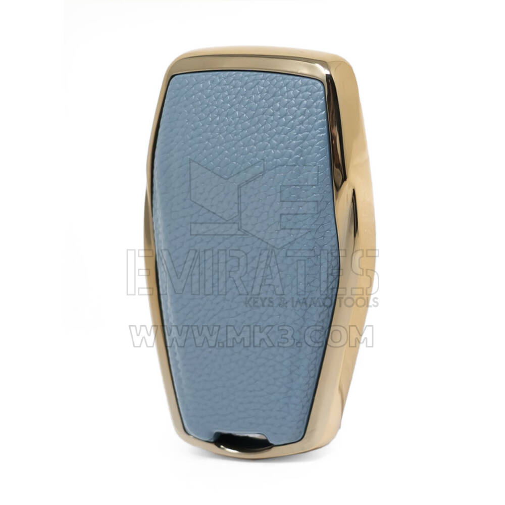 Capa de couro nano dourada Geely Remote Key 4B cinza GL-B13J4B | MK3