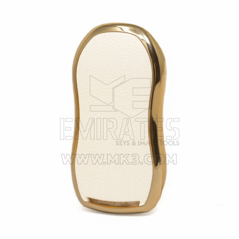 Funda de cuero Nano Gold Llave remota Geely 4B Blanco GL-C13J | MK3