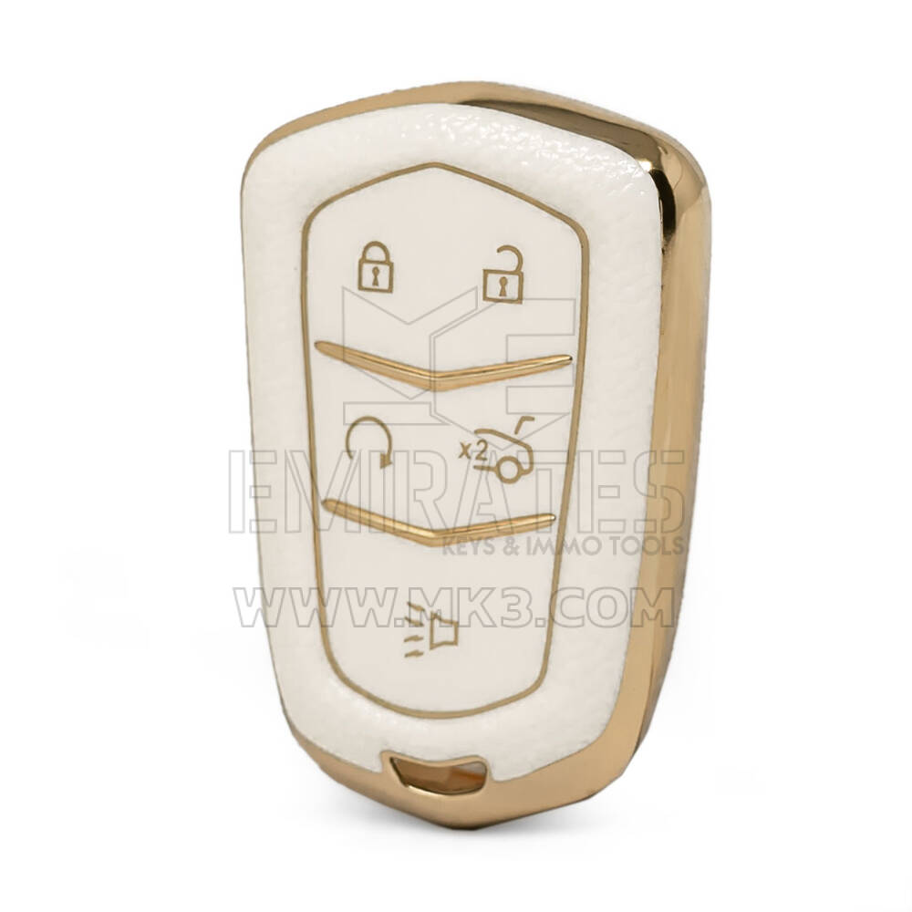 Funda de cuero Nano Gold para Venucia Key 4B Black VNC-D13J