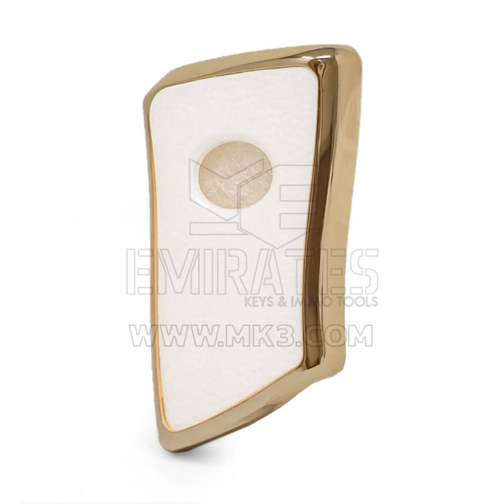 Cover in pelle Nano Gold Chiave telecomando Lexus 3B Bianca LXS-B13J3 | MK3