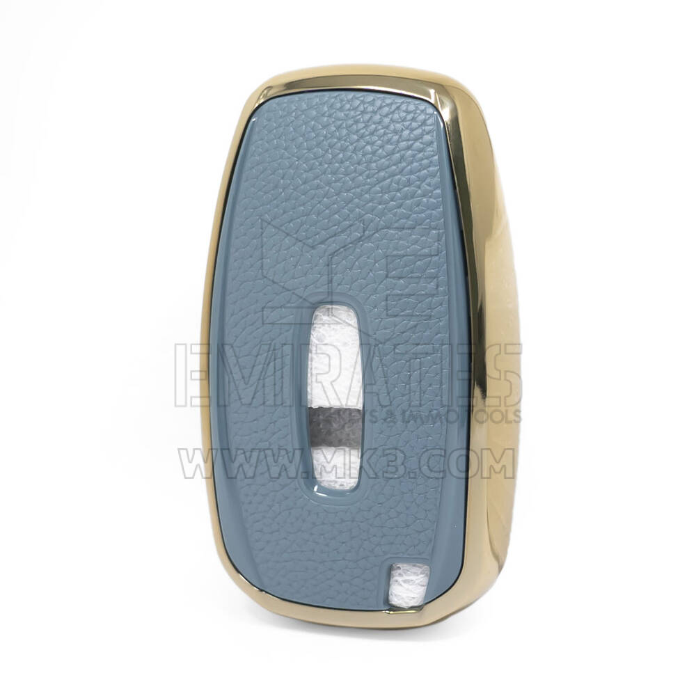 Capa de couro Nano Gold para Lincoln Key 4B cinza LCN-A13J | MK3