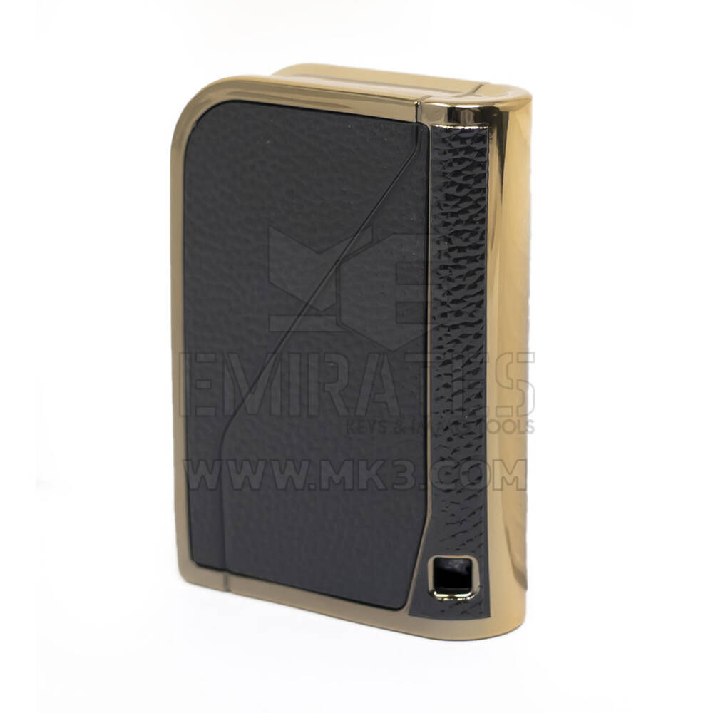Funda de Cuero Nano Gold para Lynk & Co Key 3B Negro LC-B13J | MK3