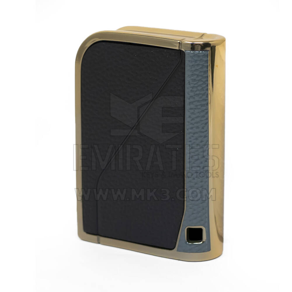Funda de Cuero Nano Gold para Lynk & Co Key 3B Gris LC-B13J | MK3
