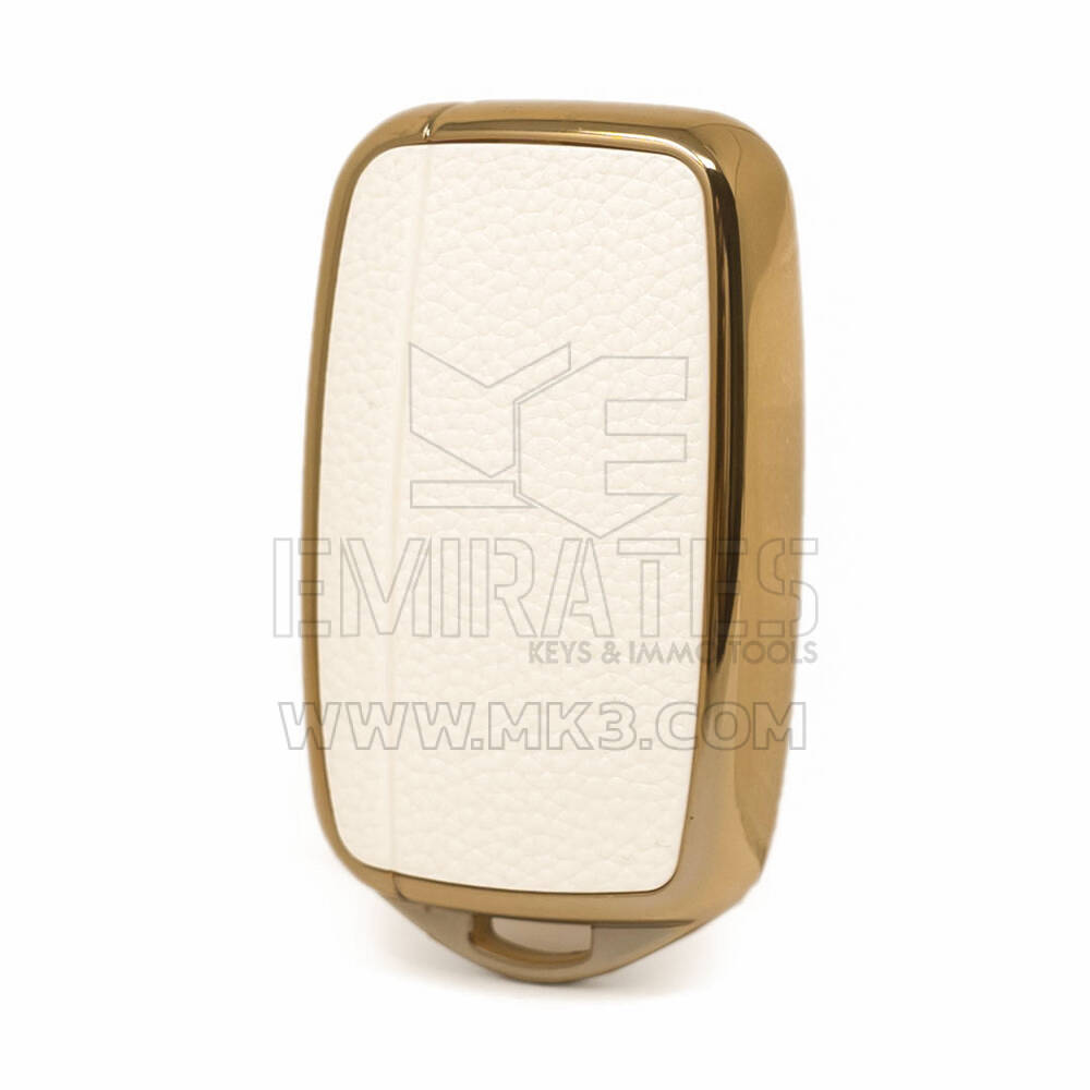 Cover in nanopelle chiave telecomando Land Rover 5B bianca LR-A13J | MK3