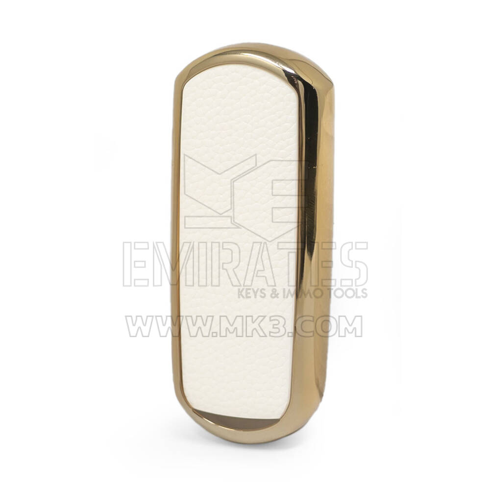 Funda de cuero Nano Gold Mando a distancia Mazda 3B Blanco MZD-A13J3 | MK3