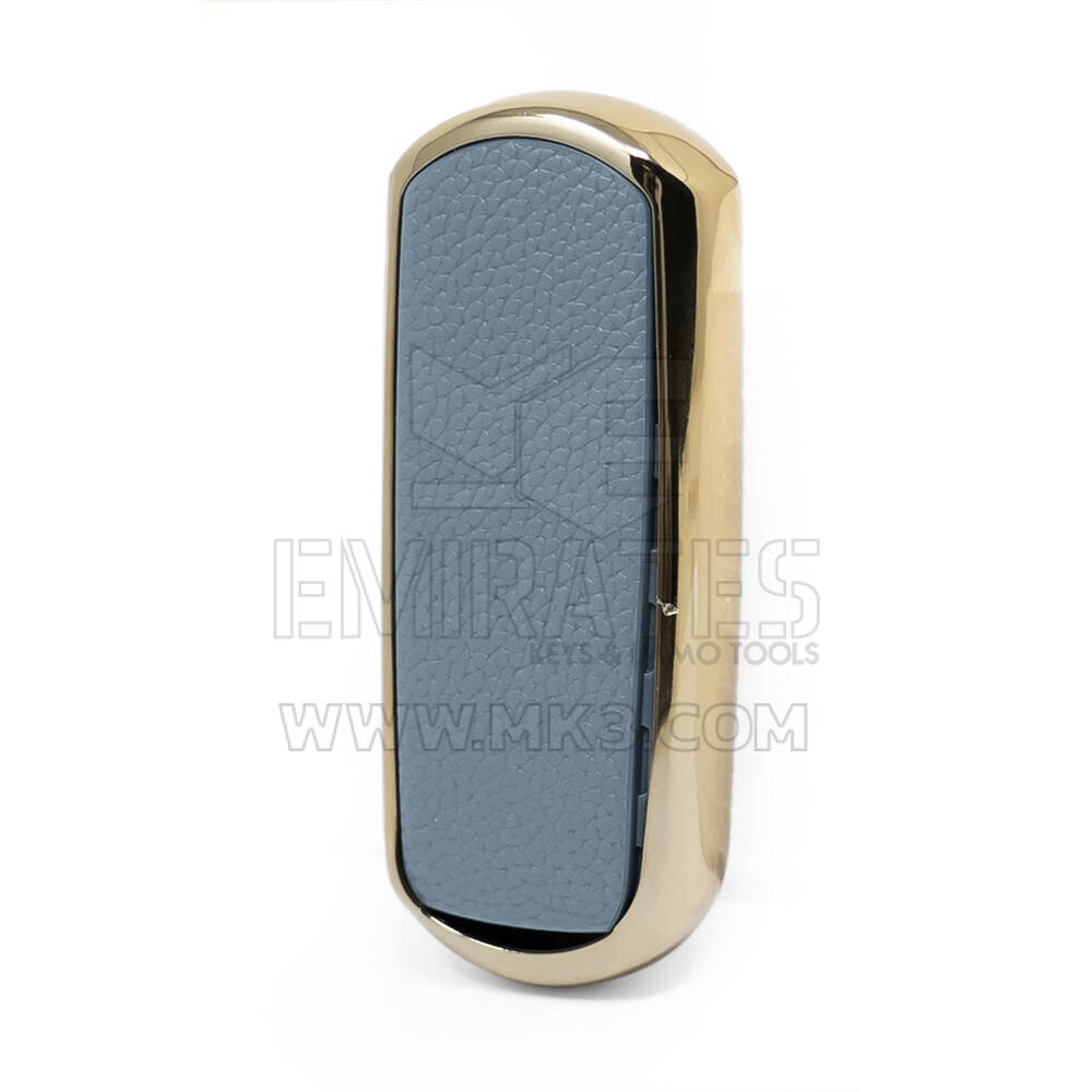 Funda de cuero Nano Gold para llave remota Mazda 3B gris MZD-A13J3 | MK3