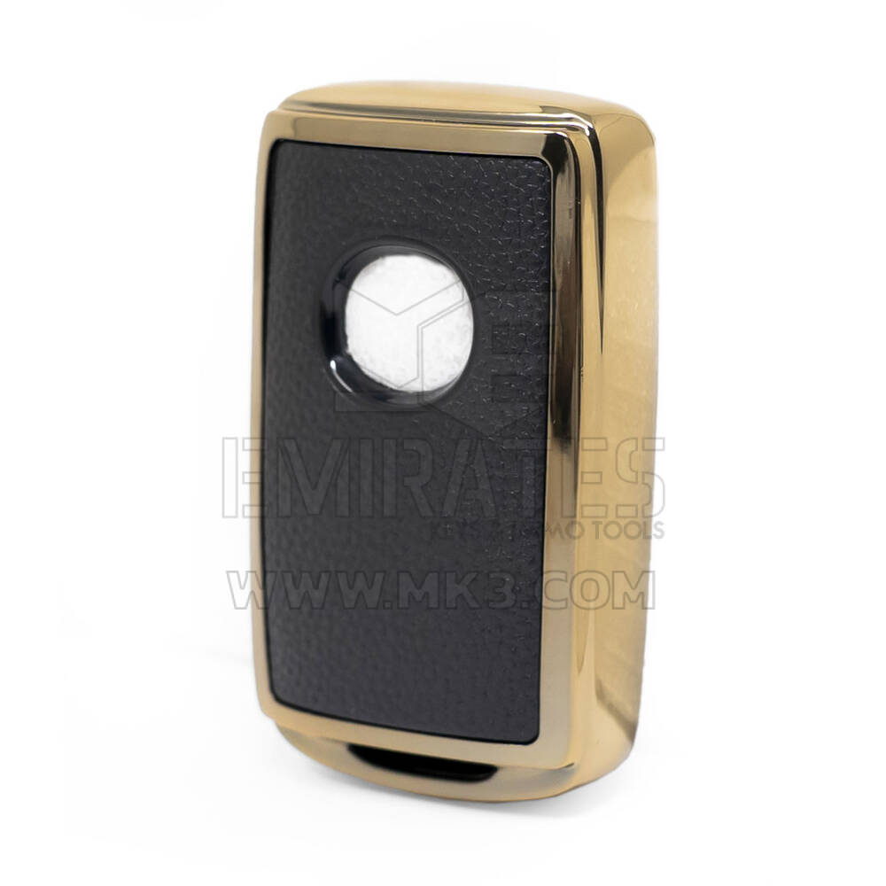 Funda de cuero Nano Gold para mando a distancia Mazda 3B negro MZD-B13J3 | MK3