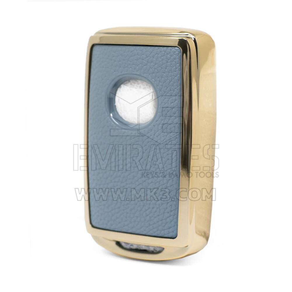 Nano Gold Leather Cover Mazda Remote Key 3B Gray MZD-B13J3 | MK3