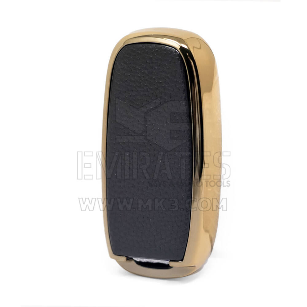 Funda de cuero Nano Gold para Venucia Key 3B Black VNC-A13J | MK3