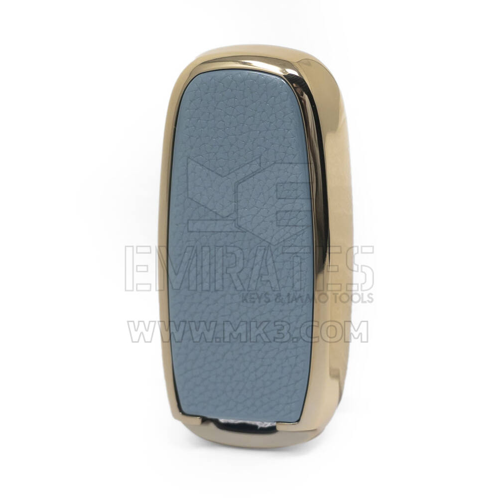 Funda de cuero Nano Gold para Venucia Key 3B Gris VNC-A13J | MK3