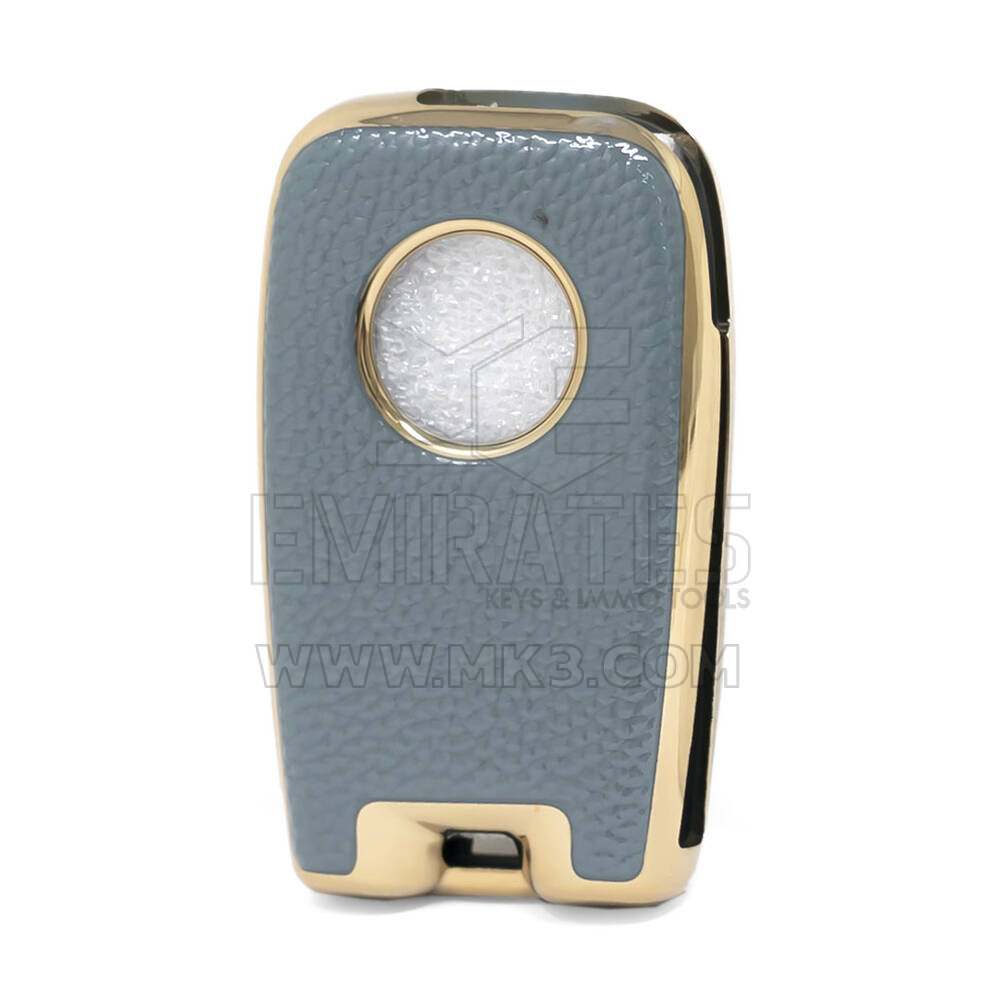 Funda de cuero Nano Gold para Venucia Key 4B Gris VNC-D13J | MK3