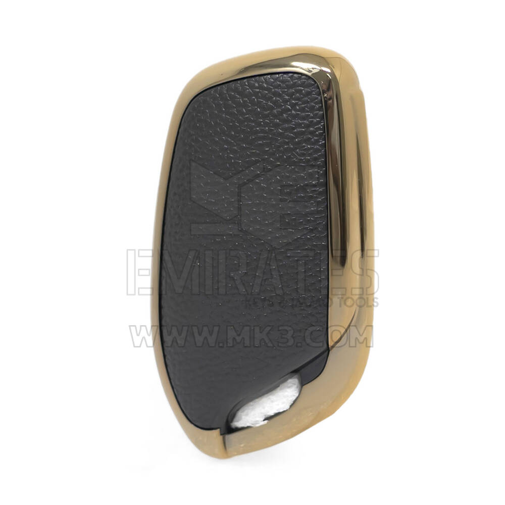 Funda de cuero Nano Gold Llave remota Roewe 3B Negro RW-B13J | MK3