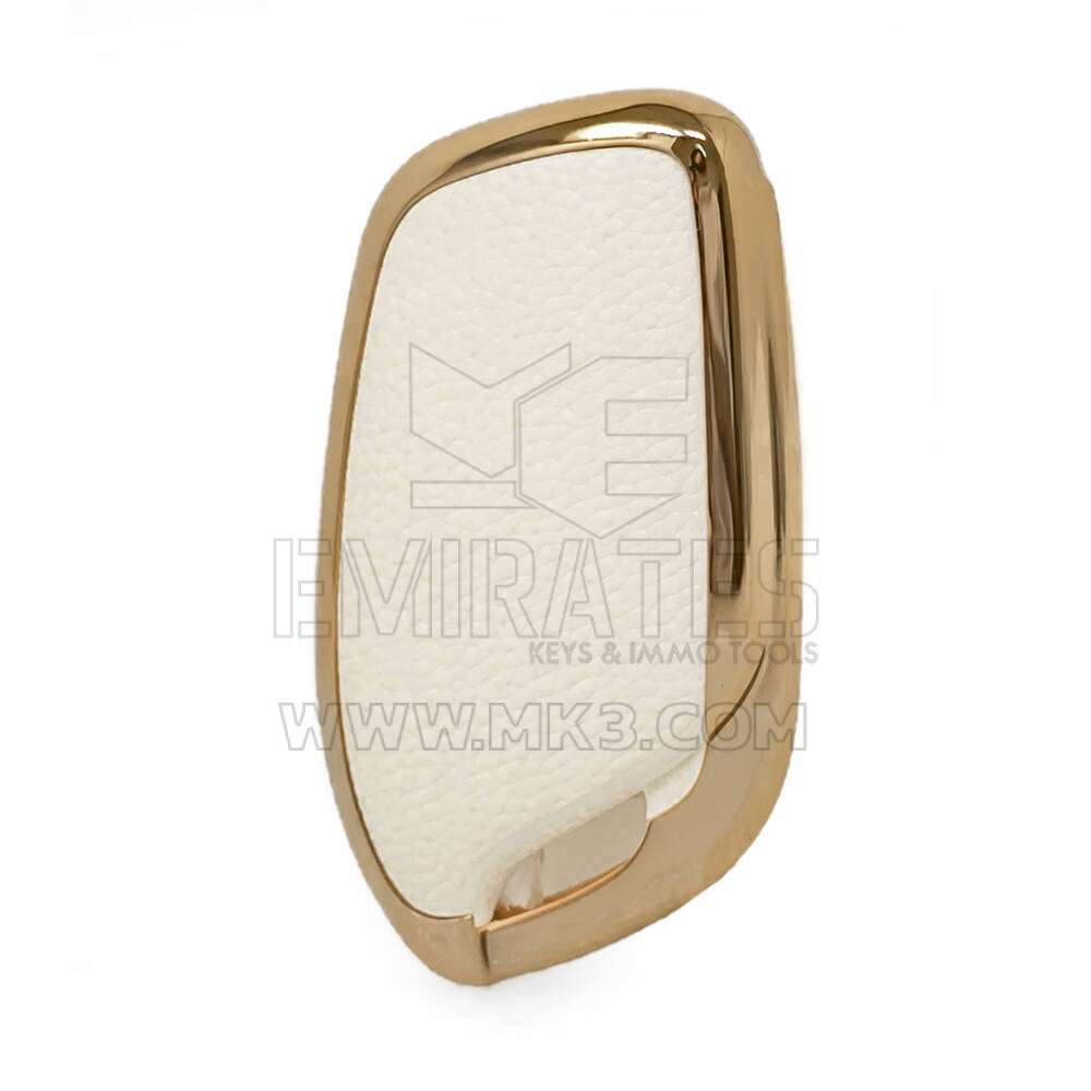Funda de cuero Nano Gold Mando a distancia Roewe 3B Blanco RW-B13J | MK3