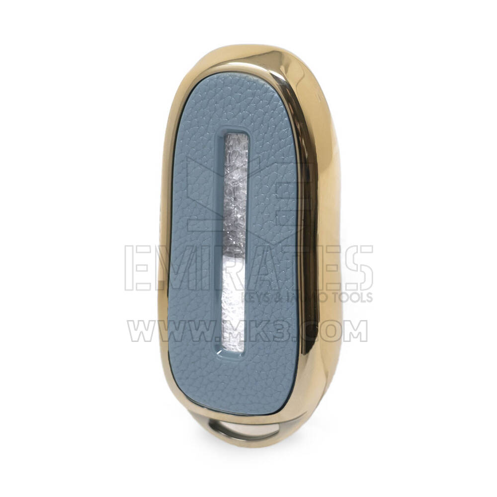 Funda de cuero Nano Gold Llave remota Tesla 3B Gris TSL-A13J | MK3