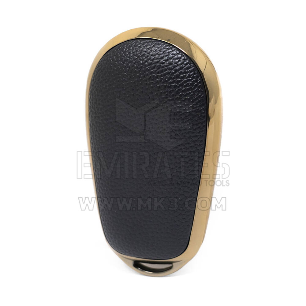 Кожаный чехол с нано-золотым покрытием NIO Remote Key 4B, черный NIO-A13J | МК3