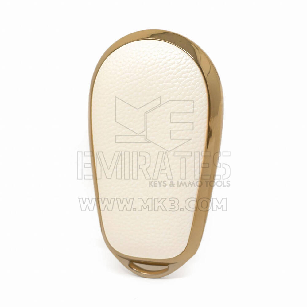 Nano Gold Leather Cover NIO Remote Key 4B White NIO-A13J | MK3