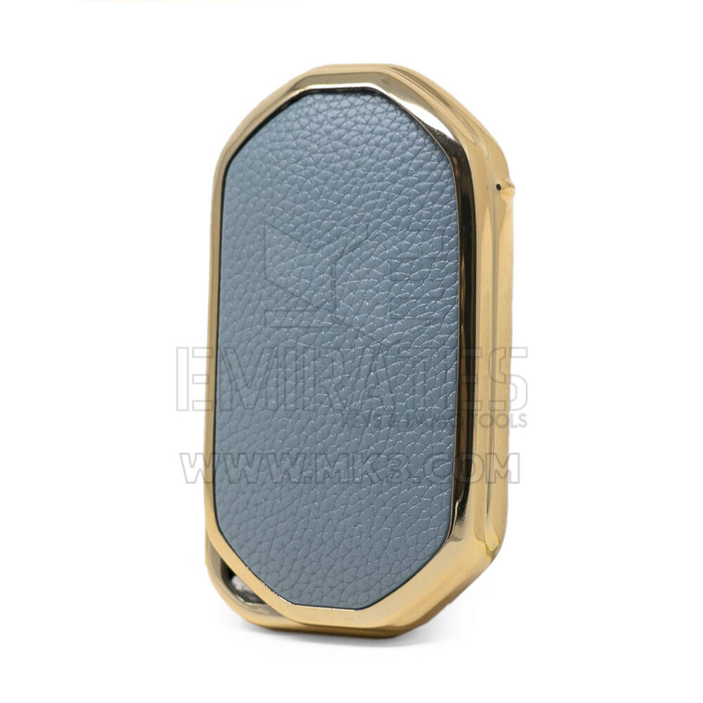 Nano Gold Leather Cover Wuling Remote Key 3B Gray WL-B13J | MK3