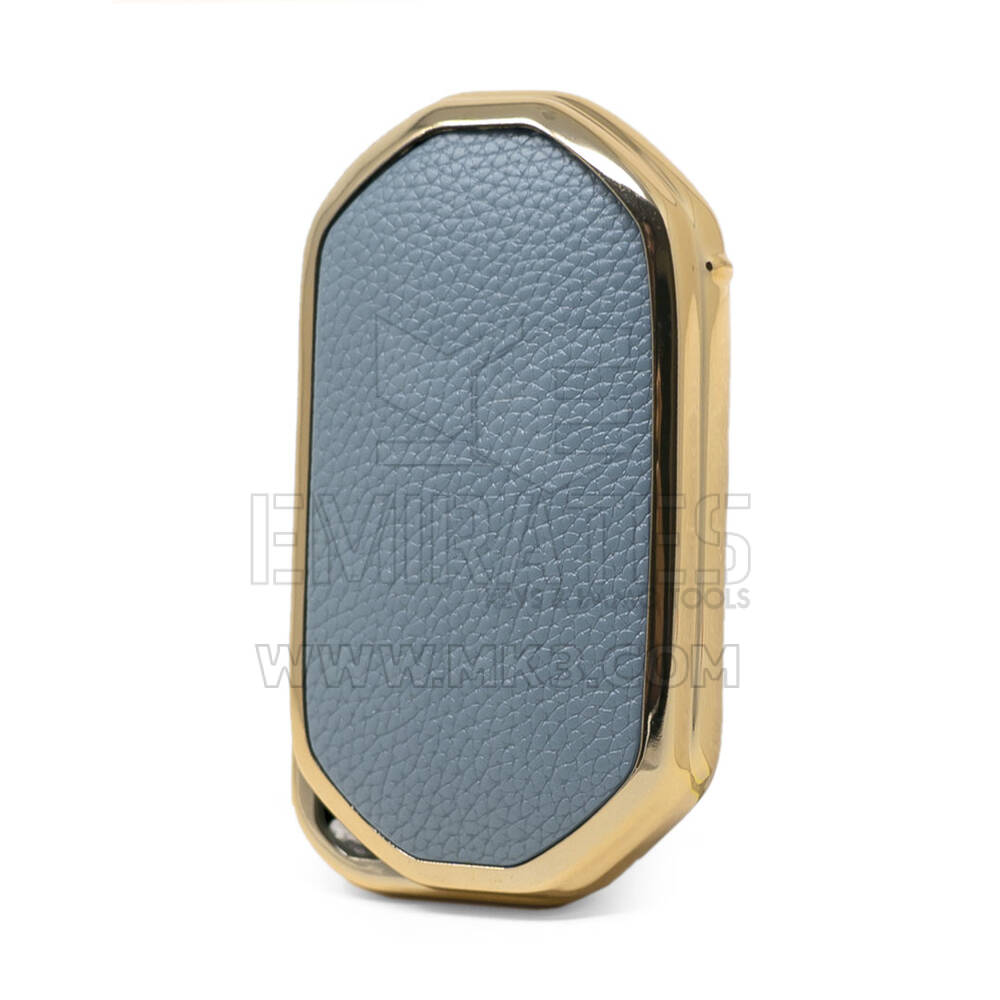 Funda de cuero Nano Gold Llave remota Wuling 3B Gris WL-B13J | MK3