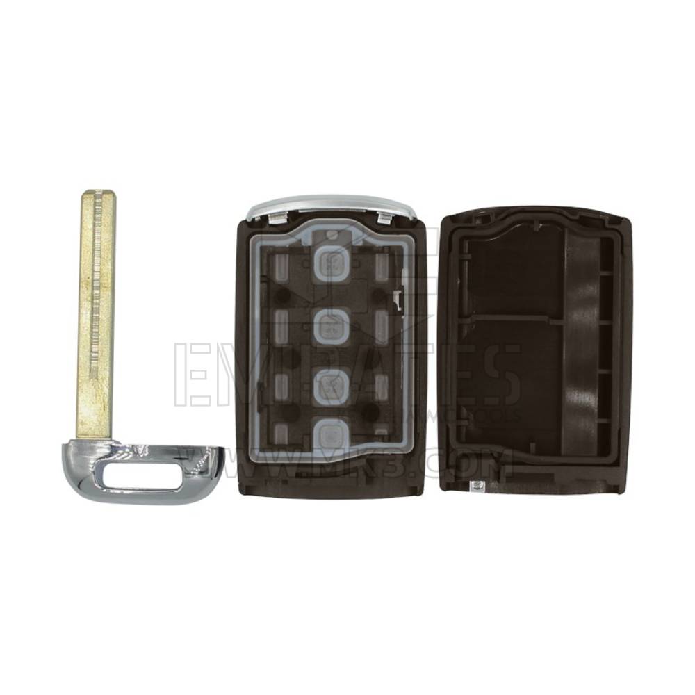 Alta qualidade KIA Cadenza Smart Remote Key Shell 3 + 1 botões, Emirates Keys Remote key cover, substituição de shells de chaveiro a preços baixos | Chaves dos Emirados