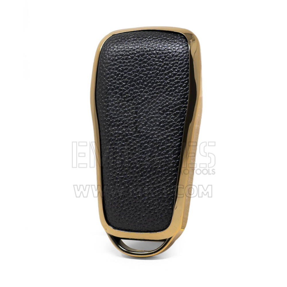 Funda de cuero Nano Gold para Xpeng Key 4B Negro XP-A13J | MK3