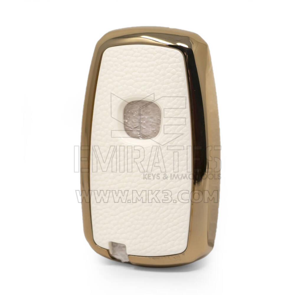 Funda de cuero Nano Gold Llave remota Changan 3B Blanco CA-A13J | MK3