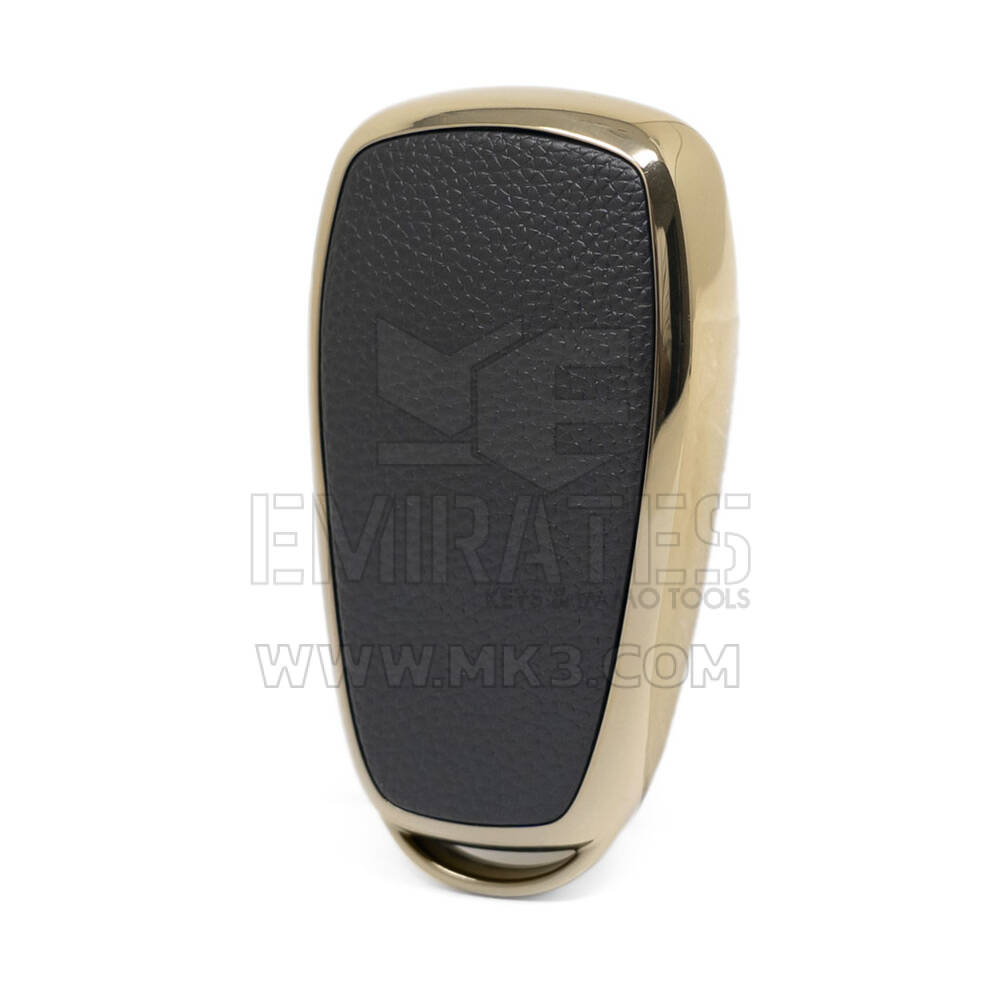 Funda de cuero Nano Gold para Changan Key 5B negro CA-C13J5 | MK3