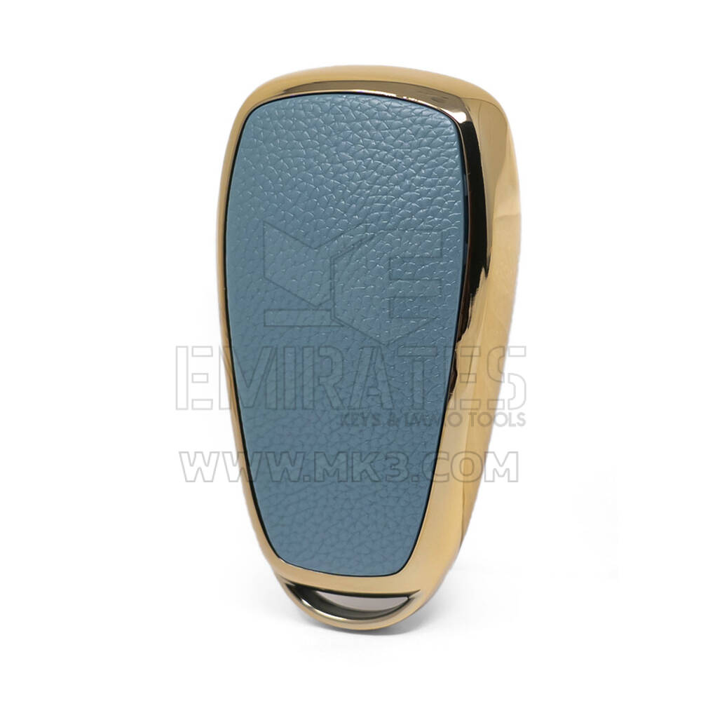 Кожаный чехол с нано-золотом для Changan Key 5B Grey CA-C13J5 | МК3