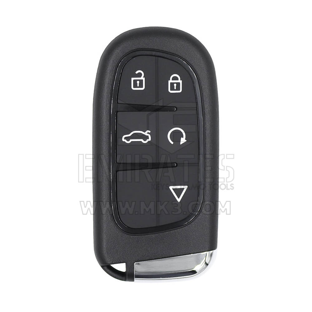 Chave remota inteligente universal Xhorse 5 botões Jeep tipo 2 estilo XSJP01EN