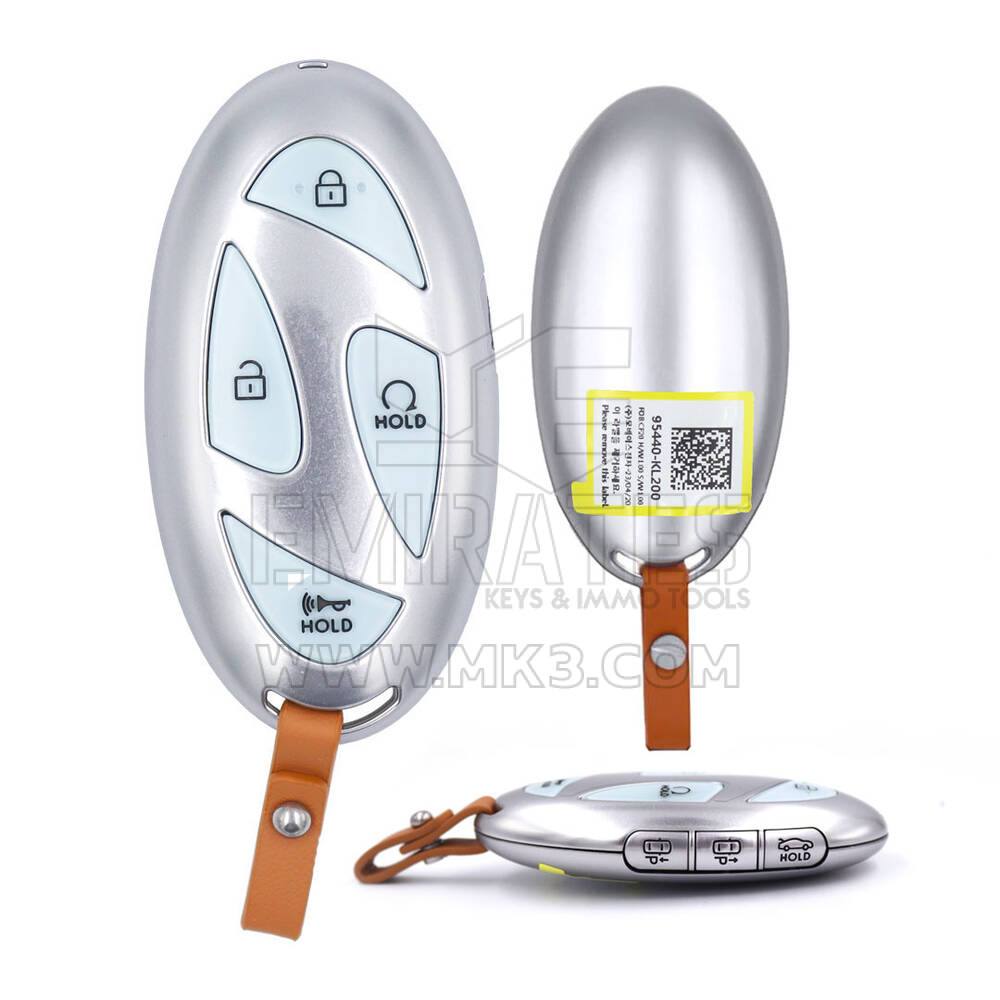 Hyundai Ioniq 2023 Genuine Smart Remote Key 6+1 Buttons 433MHz 95440-KL200
